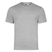 Hrm Pánske tričko z organickej bavlny HRM103 Grey Melange