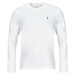 Polo Ralph Lauren  LS CREW NECK  Tričká s dlhým rukávom Biela