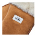 Ugg Detské rukavice K Sheepskin Mitten W Stitch 20095 Hnedá