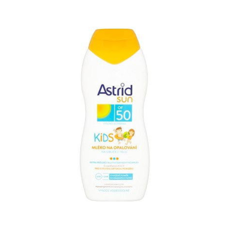 ASTRID SUN Detské mlieko na opaľovanie SPF 50 200 ml