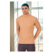 19295 Dewberry Turtleneck Mens Sweater-CREAM