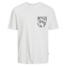 Jack&Jones Pánske tričko JORLAFAYETTE Standard Fit 12250435 Cloud Dancer XXL