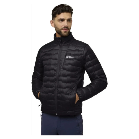 ČIERNA PÁNSKA PREŠÍVANÁ BUNDA JACK WOLFSKIN PASSAMANI DOWN M JACKET A61836-6350