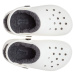 Crocs CLASSIC LINED CLOG K Unisex nazúvacia obuv, biela, veľkosť 37/38