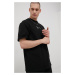 Bavlnené tričko Karl Kani KKMQ12001BLK-black, čierna farba, s nášivkou