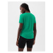 Zelené dámske funkčné tričko GAP