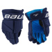 Bauer X GLOVE YTH Detské hokejové rukavice, tmavo modrá, veľkosť