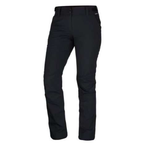 Northfinder ANNAIS Dámske softshellové nohavice, čierna, veľkosť
