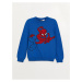 LC Waikiki Lw - Crew Neck Spiderman Patterned Long Sleeve Boy's Knitwear Sweater