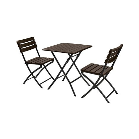 La Proromance Folding Table W62 + 2 ks Folding Chair W43