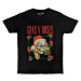 Guns N’ Roses tričko Holiday Skull Čierna