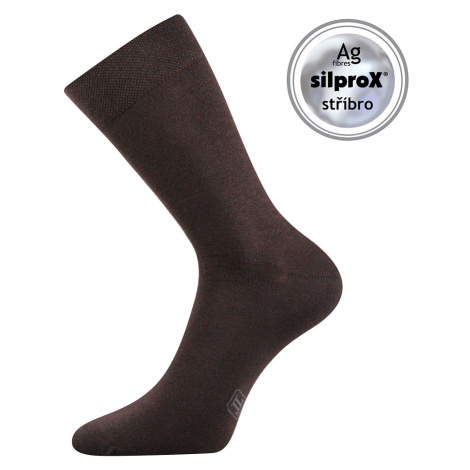 Ponožky LONKA Decolor brown 1 pár 111374