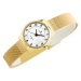 Dámske hodinky PERFECT F101-2 (zp873b) gold
