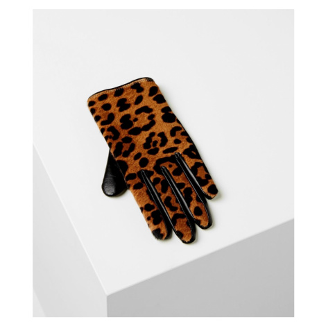 Rukavice Karl Lagerfeld K/Leopard Print Glove