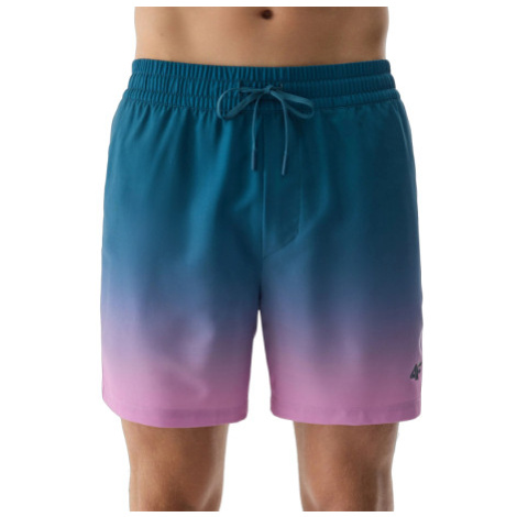 Pánske plavky 4F BOARD SHORTS-WSS24UBDSM089-51S-VIOLET