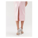 ROTATE Puzdrová sukňa Sequin 1111781814 Ružová Slim Fit