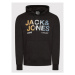 Jack&Jones Mikina Poky 12193010 Čierna Regular Fit