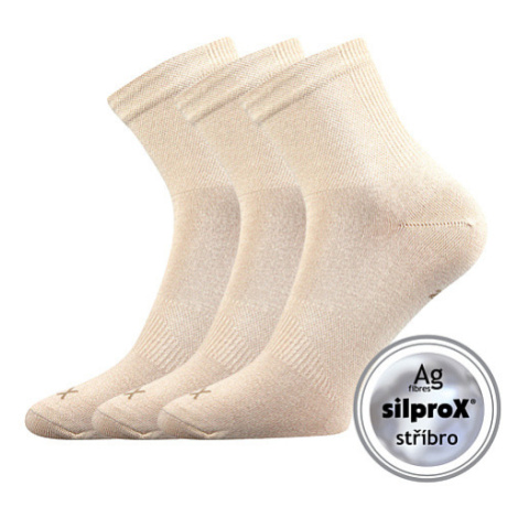 VOXX Pravidelné ponožky béžové 3 páry 110195
