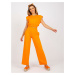 Basic orange sleeveless blouse RUE PARIS