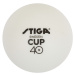 Loptičky na stolný tenis STIGA CUP ABS - biele 6ks