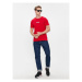 Tommy Hilfiger Tričko Small Hilfiger Tee MW0MW34387 Červená Slim Fit