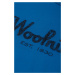 Tričko Woolrich Embroidered Logo T-Shirt Snorkel Blue