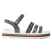 Tommy Hilfiger Sandále Platform Velcro Sandal T3A2-32763-0568 S Tmavomodrá