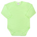 Dojčenské body celorozopínacie New Baby Classic zelené 50, 20C30580