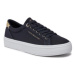 Tommy Hilfiger Sneakersy Essential Vulc Canvas Sneaker FW0FW07682 Tmavomodrá