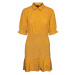 VERO MODA Košeľové šaty 'Dicthe'  oranžová / biela