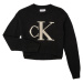 Calvin Klein Jeans  MONOGRAM SWEATER  Mikiny Čierna