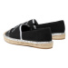 KARL LAGERFELD Espadrilky KL80108A Čierna