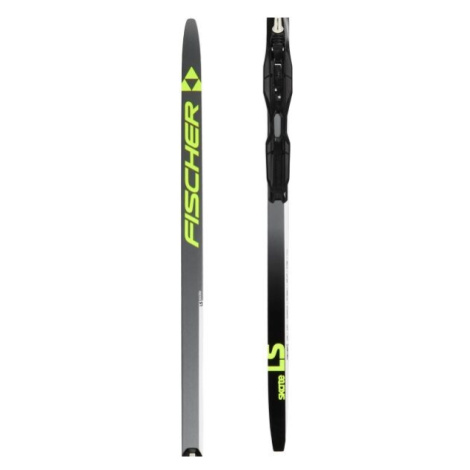 Fischer LS SKATE + COMPACT SKATE Bežecké lyže na korčuľovanie, tmavo sivá, veľkosť