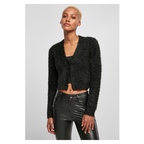 Women's Sweater Feather - Black Urban Classics