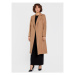 Calvin Klein Vlnený kabát Essential K20K204635 Béžová Regular Fit