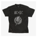 Queens Revival Tee - ACDC Lightning Bolt Unisex T-Shirt Black