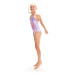Speedo printed thinstrap muscleback girl miami lilac/soft coral/white