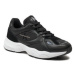 Calvin Klein Jeans Sneakersy Retro Tennis Low Lace Mix Ml YW0YW01528 Čierna