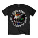 Jimi Hendrix Tričko Atlanta Pop Festival 1970 Unisex Black