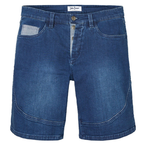 Džínsové šortky, dlhé, strečové, Regular Fit bonprix