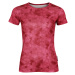 Women's T-shirt ALPINE PRO QUATRA pomegranate variant pa