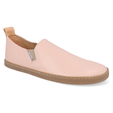 Barefoot dámske espadrilky Pegres - BF82 01 slip-on ružové