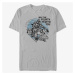 Queens Star Wars: Mandalorian - We Mobbin Unisex T-Shirt Ash Grey