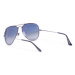 Ray-Ban Slnečné okuliare Aviator 0RB3025 004/78 Sivá