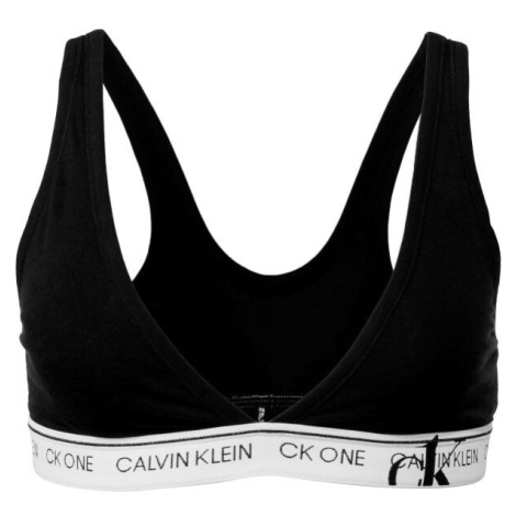 Calvin Klein FADED GLORY-UNLINED TRIANGLE Dámska podprsenka, čierna, veľkosť
