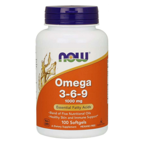 NOW Foods Omega 3-6-9 1000 mg