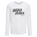 Jack&Jones Junior Blúzka Hunter 12221208 Biela Regular Fit