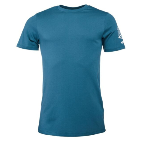 Umbro TERRACE GRAPHIC TEE Pánske tričko, tmavo modrá, veľkosť