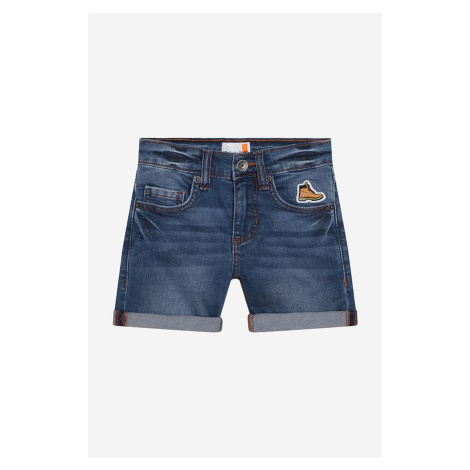 Detské rifľové krátke nohavice Timberland Bermuda Shorts jednofarebné