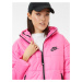 Nike Sportswear Prechodný kabát  tmavosivá / ružová
